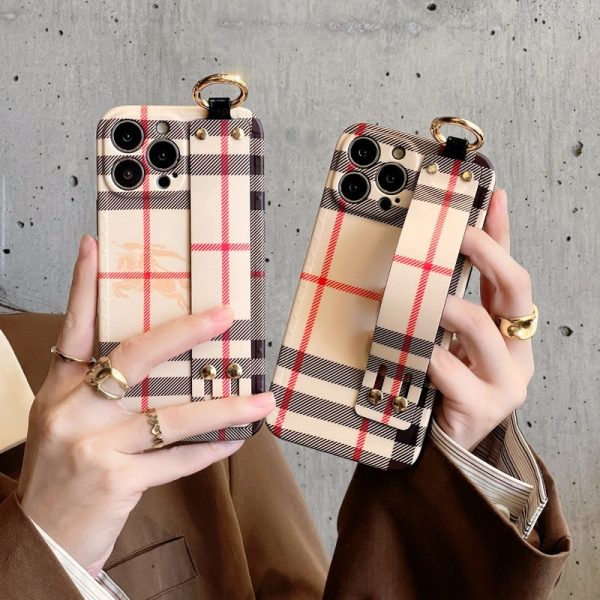Bur Classic Color Wristband iPhone Case - 图片 5
