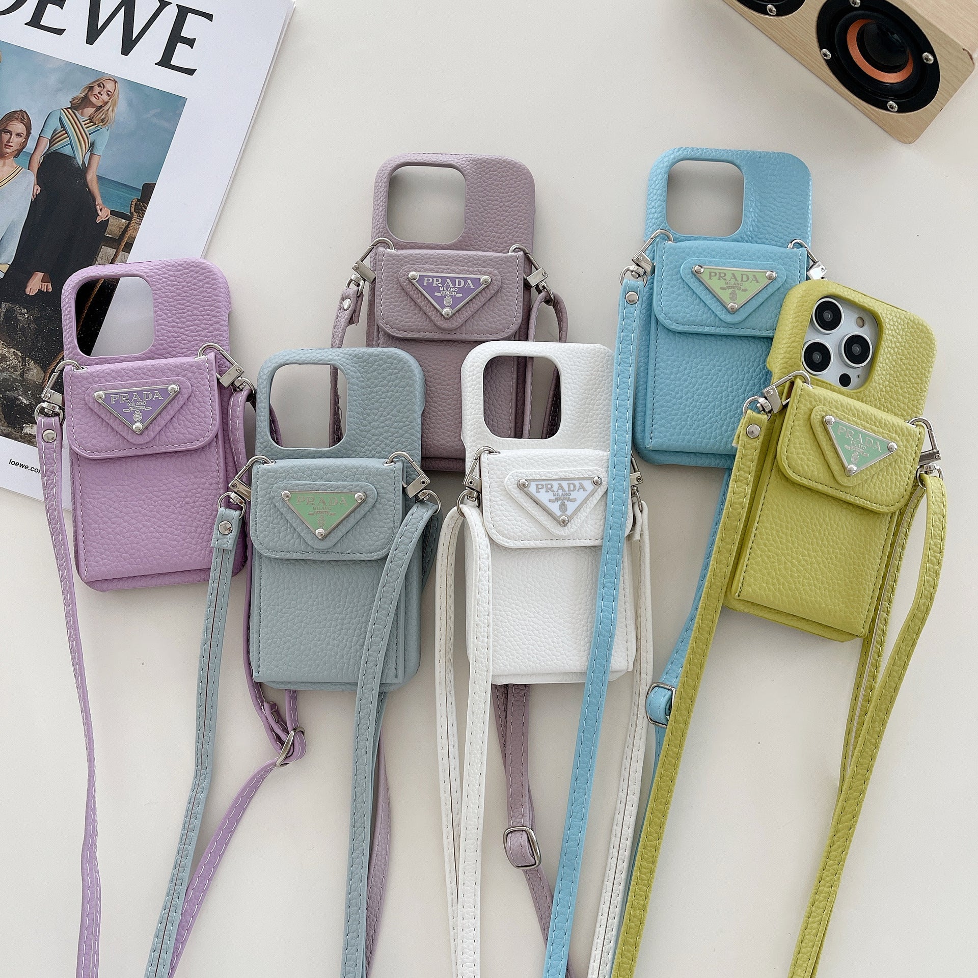 Pra Card Holder Chain iPhone 16 Case - 图片 9