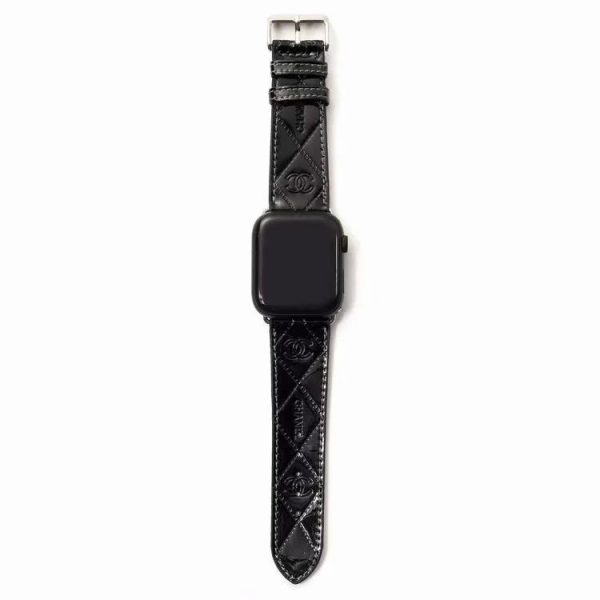 GLOSSY LEATHER APPLE WATCH BAND - 图片 9