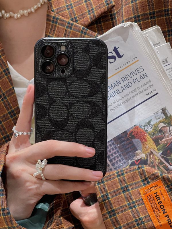 Coach iPhone Case  Black -QB240402 - 图片 2