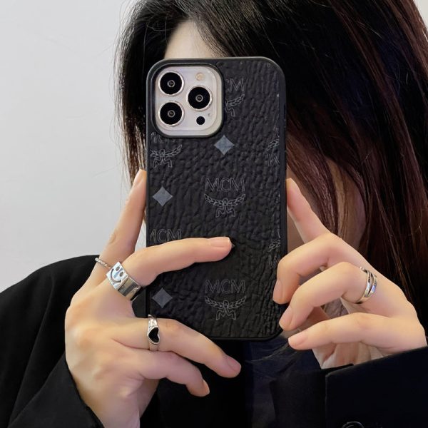 MCM iPhone Case  Black-MCK240603 - 图片 2