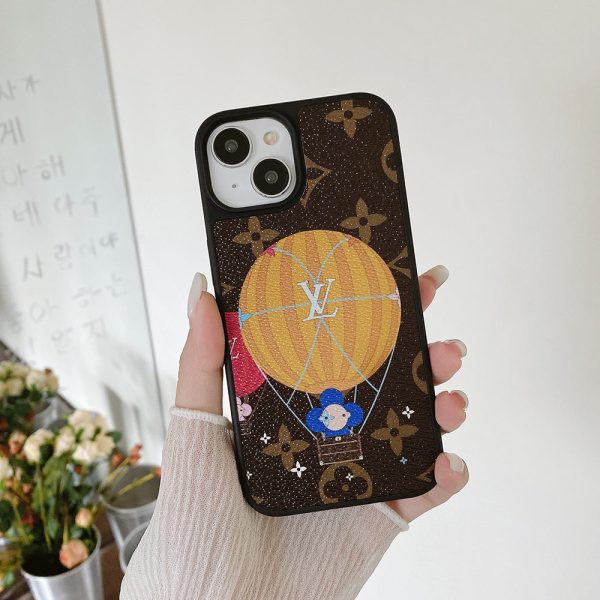 Lou Balloon & Heart Leather iPhone Case - 图片 14