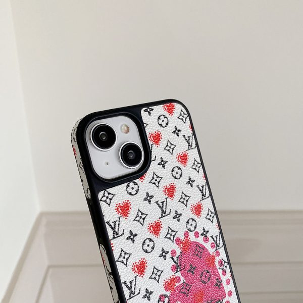 Lou Balloon & Heart Leather iPhone Case - 图片 5