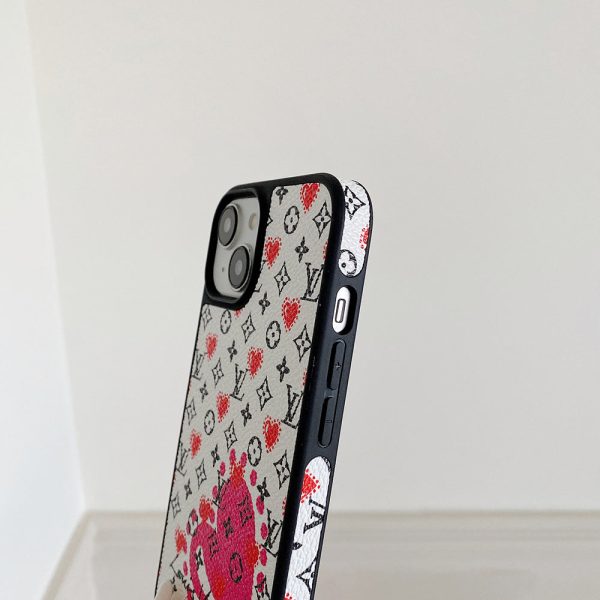 Lou Balloon & Heart Leather iPhone Case - 图片 6