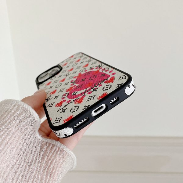 Lou Balloon & Heart Leather iPhone Case - 图片 7