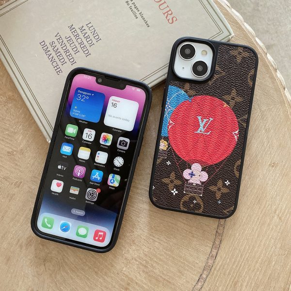 Lou Balloon & Heart Leather iPhone Case - 图片 9