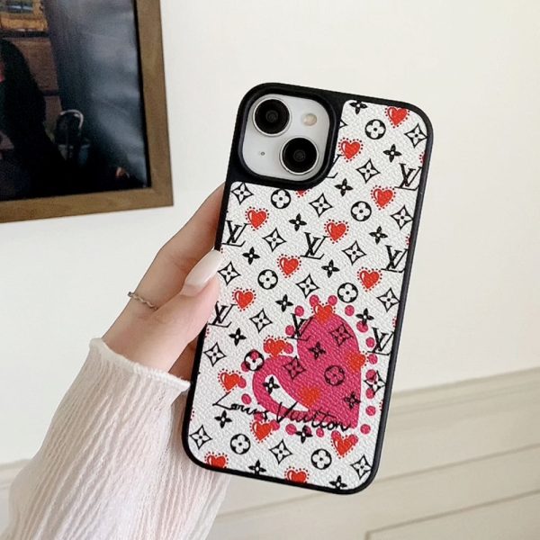 Lou Balloon & Heart Leather iPhone Case - 图片 10