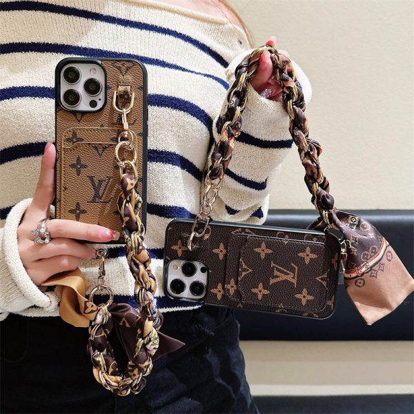 Lou Card Holder Scarves iPhone Case - 图片 11