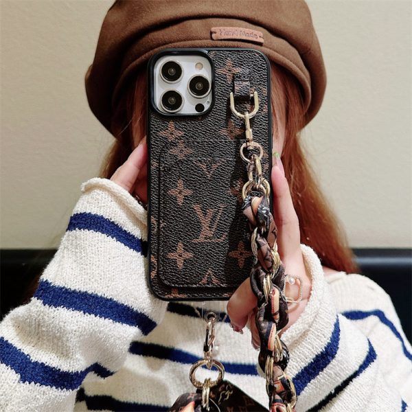 Lou Card Holder Scarves iPhone Case - 图片 12