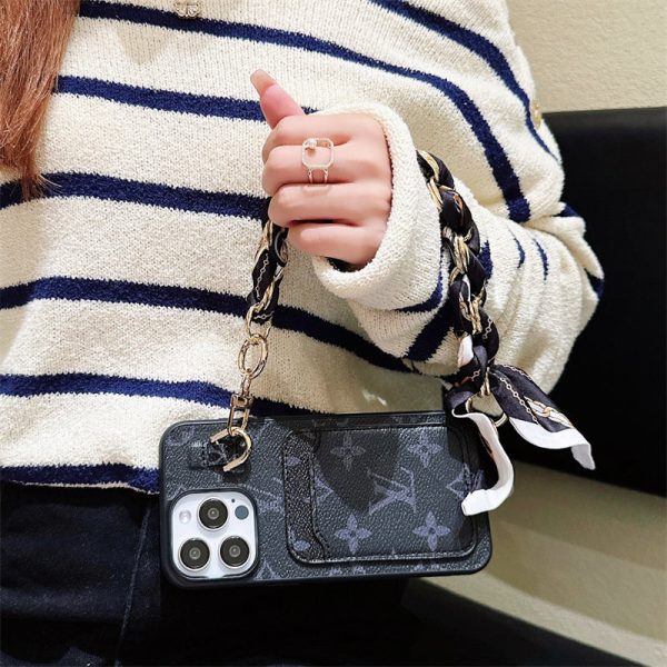 Lou Card Holder Scarves iPhone Case - 图片 13