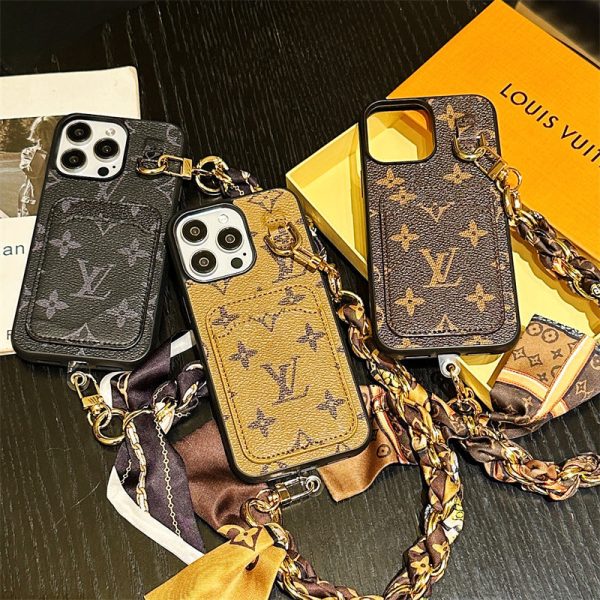 Lou Card Holder Scarves iPhone Case - 图片 8