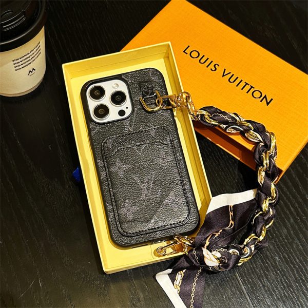 Lou Card Holder Scarves iPhone Case - 图片 9