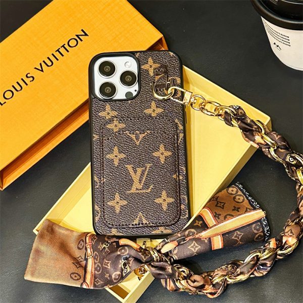 Lou Card Holder Scarves iPhone Case - 图片 10
