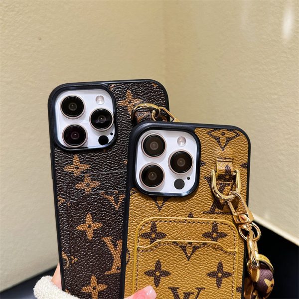 Lou Card Holder Scarves iPhone Case - 图片 3
