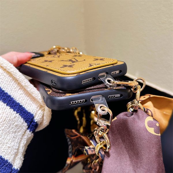 Lou Card Holder Scarves iPhone Case - 图片 5