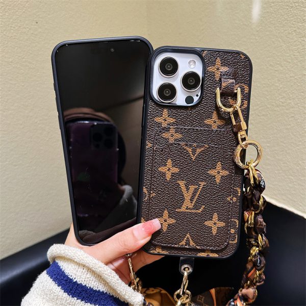 Lou Card Holder Scarves iPhone Case - 图片 6