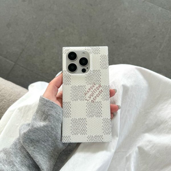 Lou Black & White Sqaure iPhone Case - 图片 15