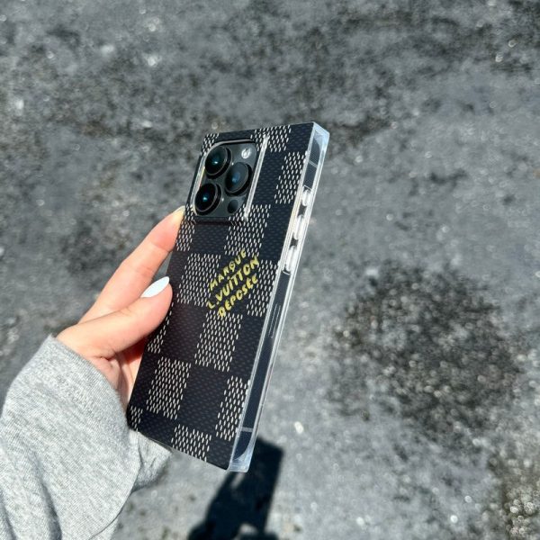 Lou Black & White Sqaure iPhone Case - 图片 11