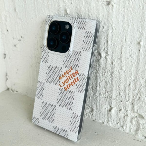 Lou Black & White Sqaure iPhone Case - 图片 4