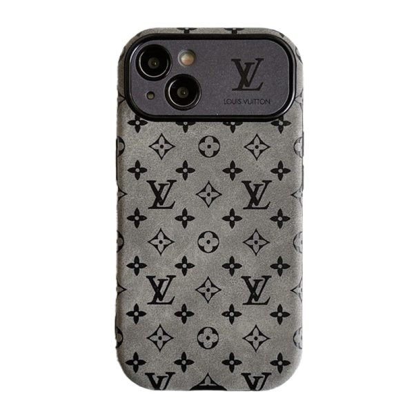 Lou Brown & Black Classic Leather iPhone Case - 图片 19