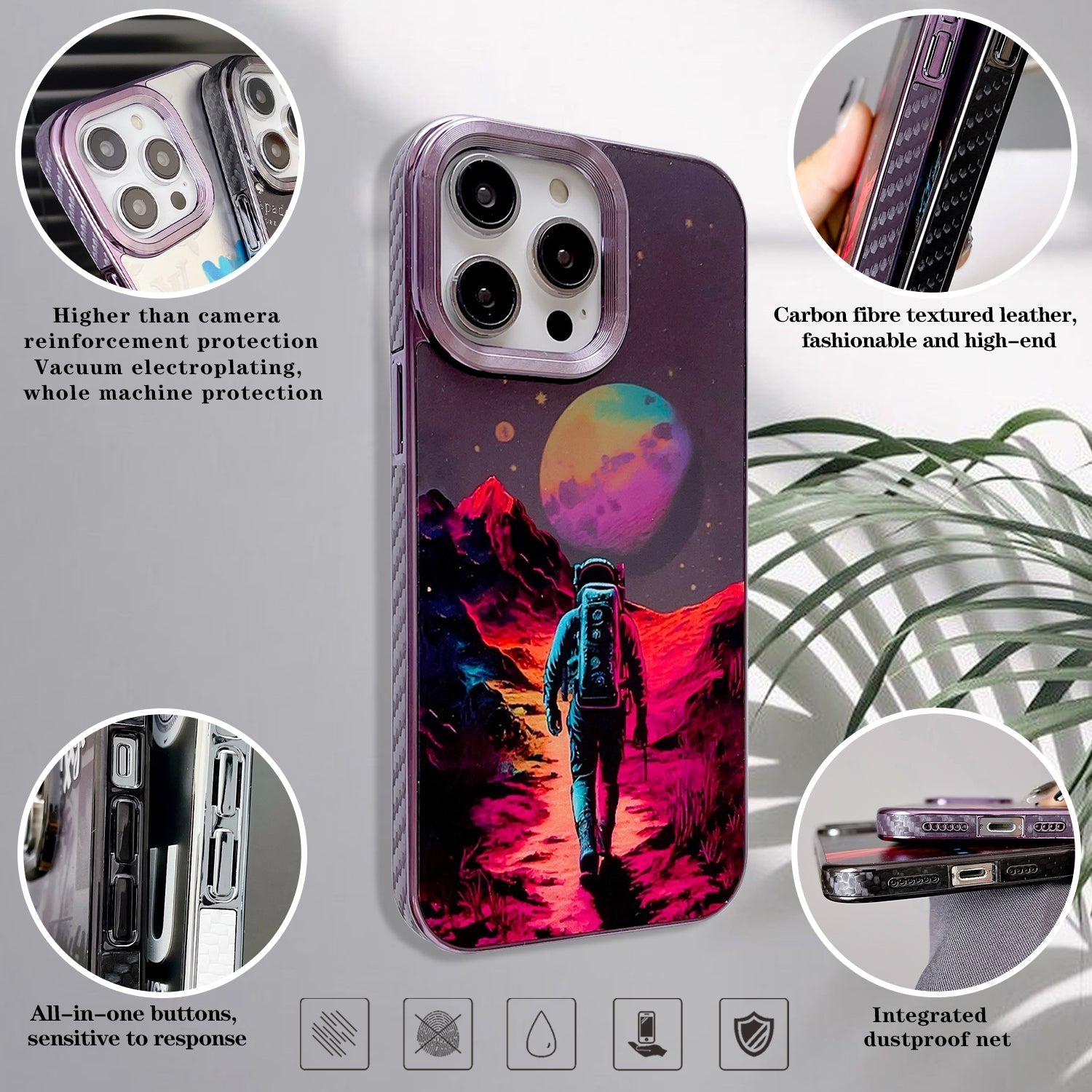 planet iPhone case A45 A46 - 图片 4