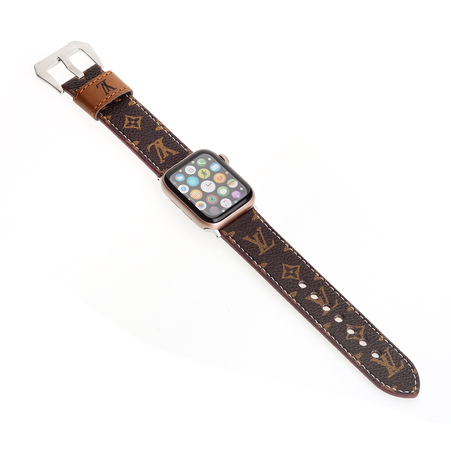 LEATHER CANVAS LUXURY APPLE WATCH BANDS - 图片 14