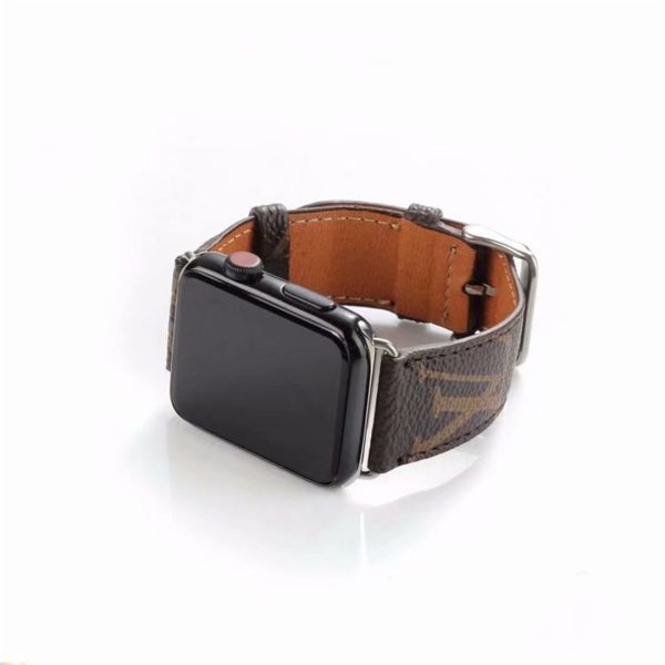 CLASSIC BROWN  LUXURY STRAP FOR APPLE WATCH BANDS - 图片 8