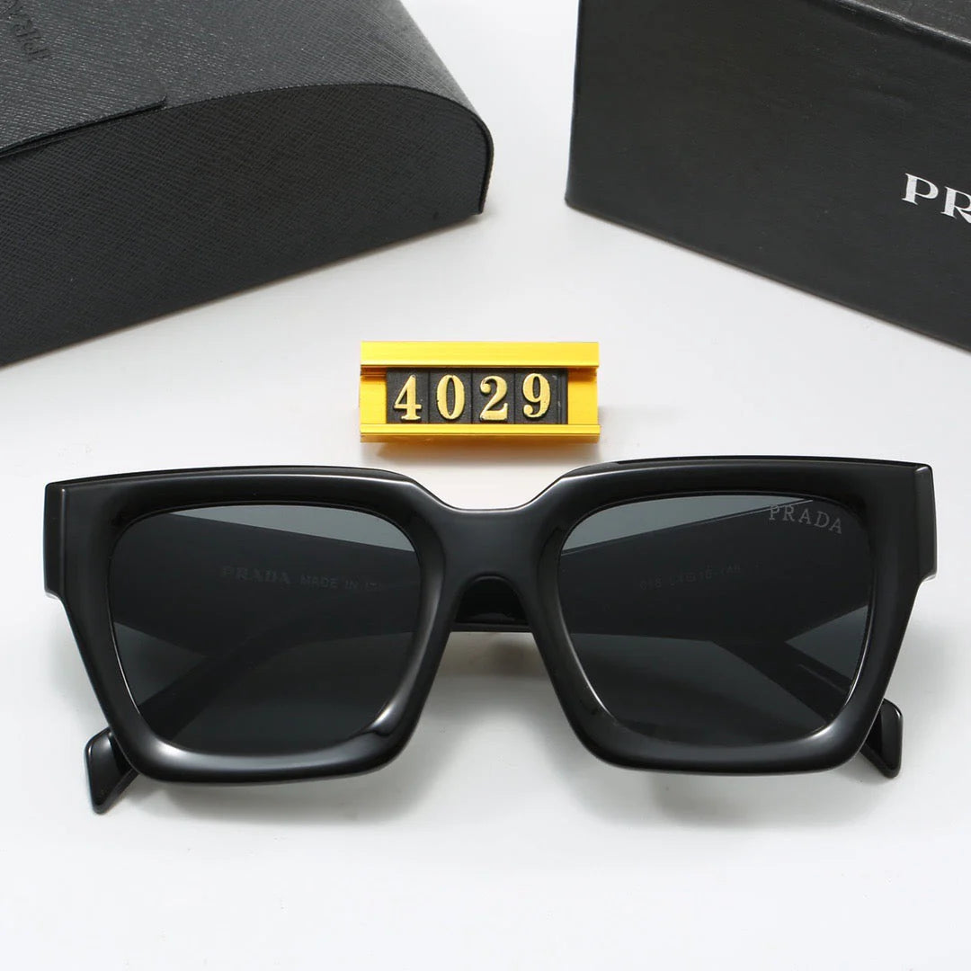Fashionable square frame universal sunglasses 4029 - 图片 4