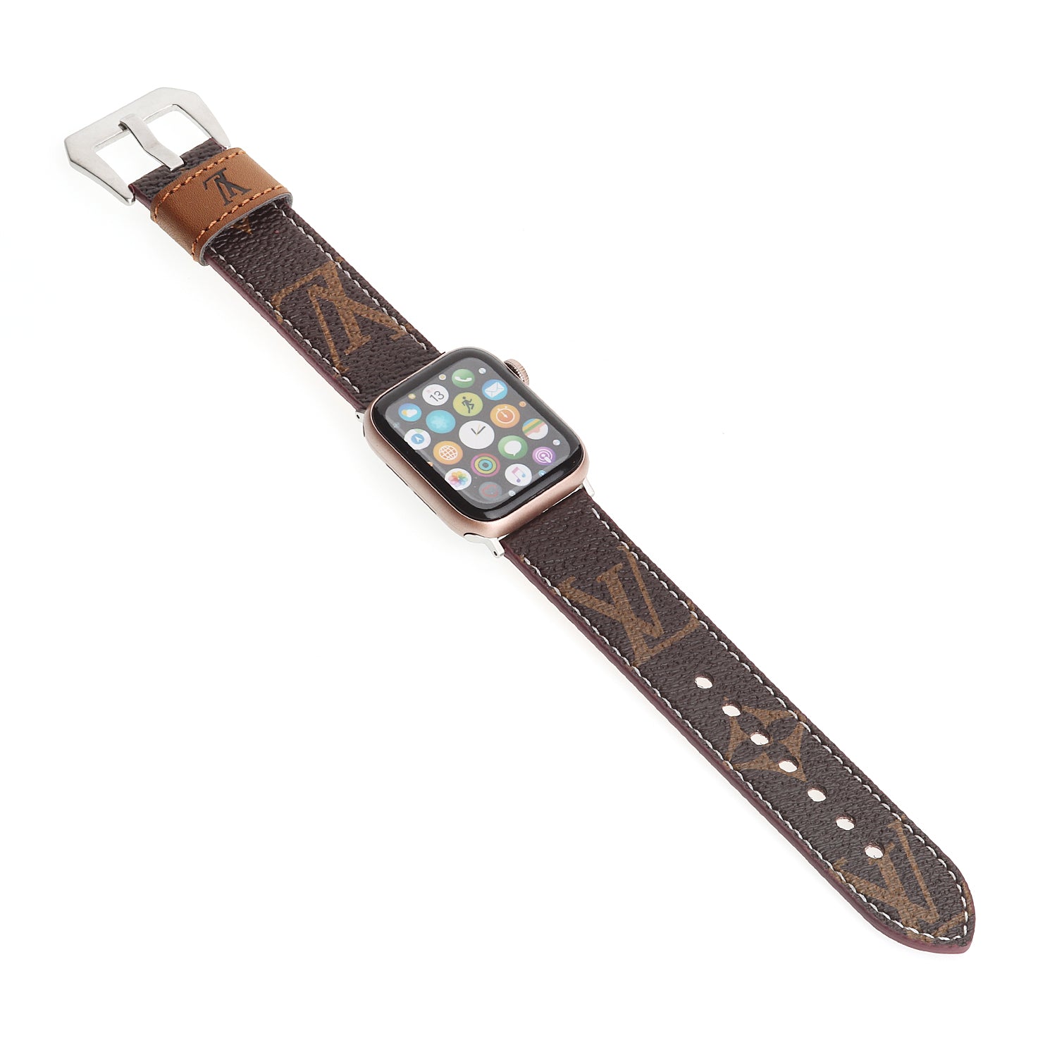 LEATHER CANVAS LUXURY APPLE WATCH BANDS - 图片 10