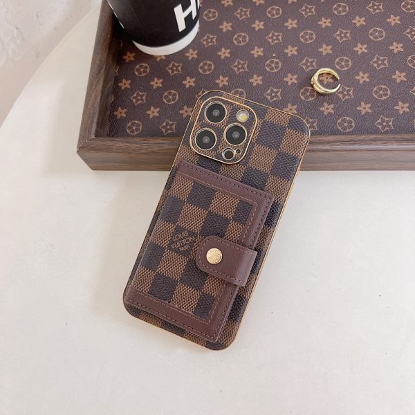 Lou Classic Color Card Bag iPhone Case - 图片 17