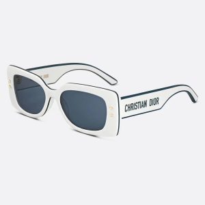 White Square Sunglasses DPFCS1U