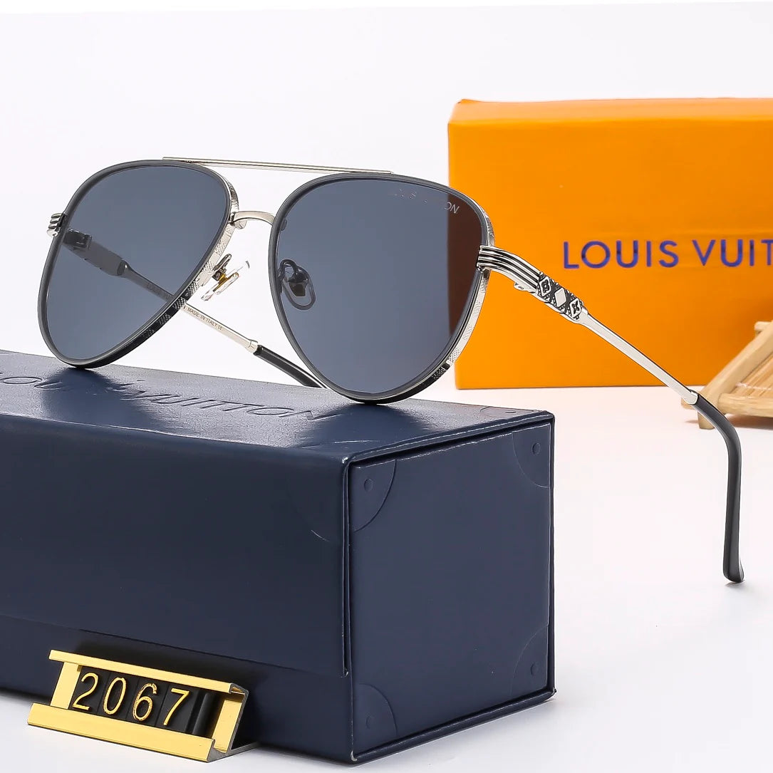 FASHION AVIATOR SUNGLASSES 2067 - 图片 3