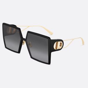 Oversized Black Square Sunglasses 30MTSU