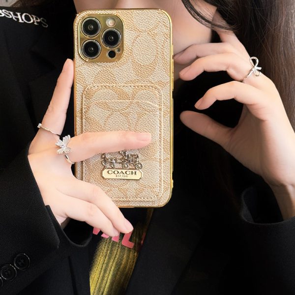 Coa Card Bag Leather iPhone Case - 图片 8