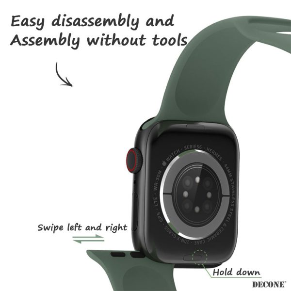 Liquid Silicone Watch Strap - 图片 3