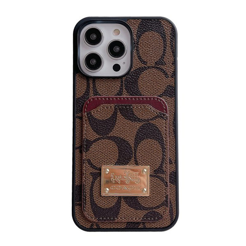 Coa Card Bag Leather iPhone Case - 图片 16