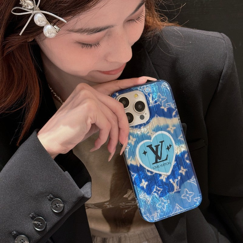 Lou Pink & Blue iPhone Case - 图片 5