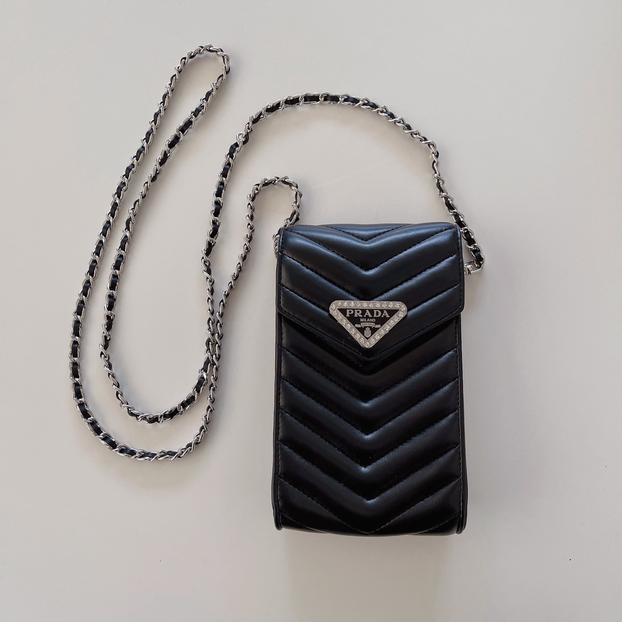 Crossbody Leather Phone Bag - 图片 2