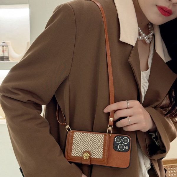 CC Camellia Crossbody iPhone Case - 图片 3