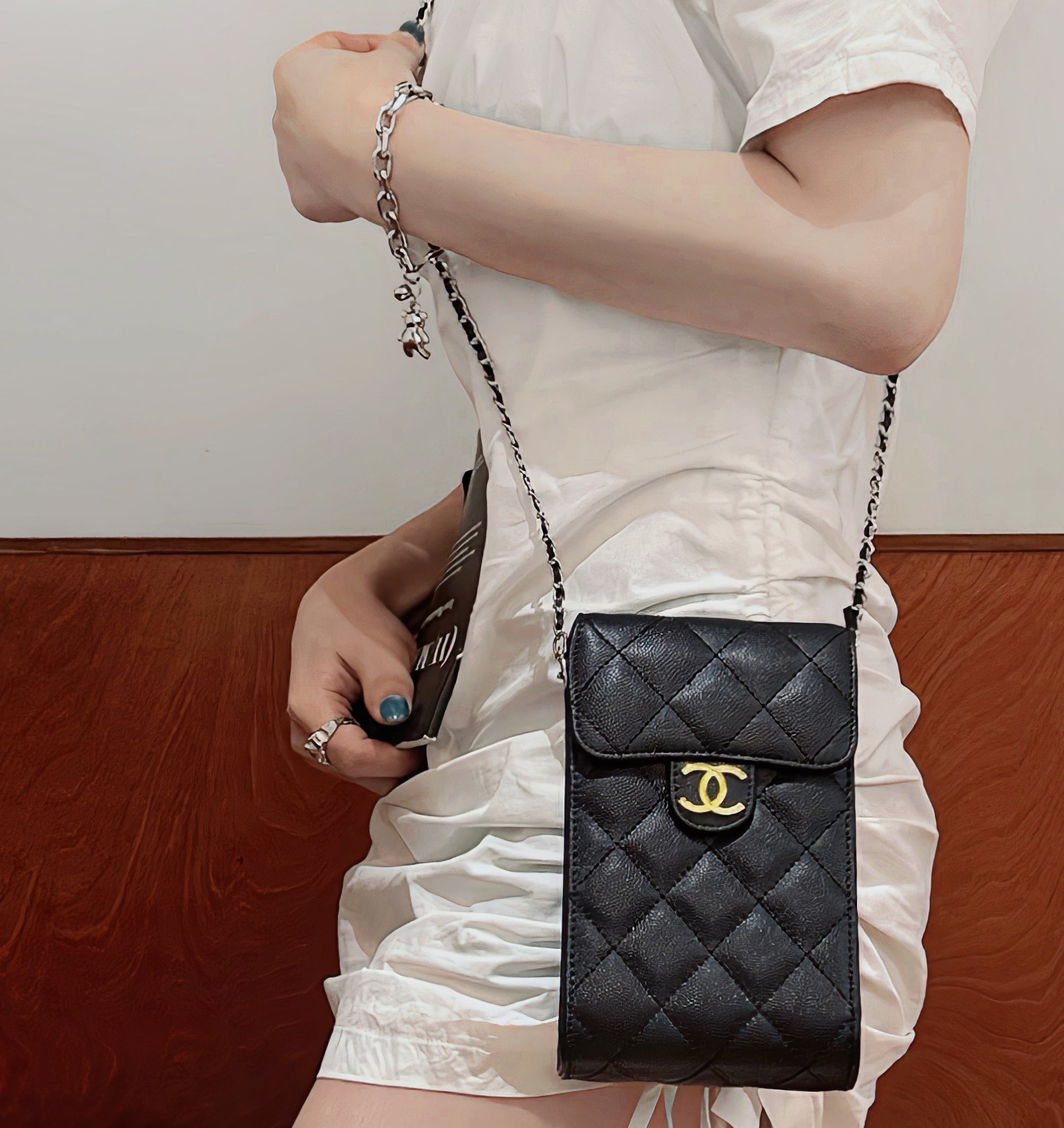 Crossbody Leather Phone Bag - 图片 22