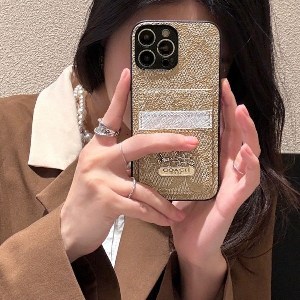 Coa Card Bag Leather iPhone Case - 图片 12
