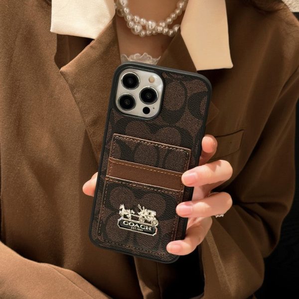 Coa Card Bag Leather iPhone Case - 图片 10