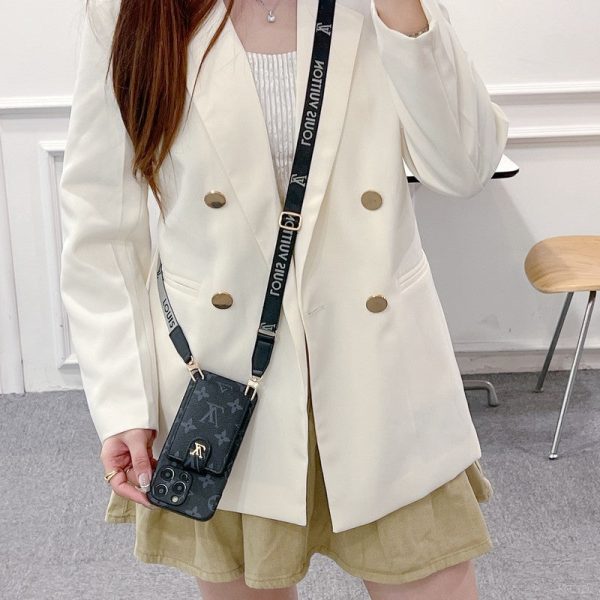 Lou Card Bag Crossbody Color Chain iPhone Case - 图片 11
