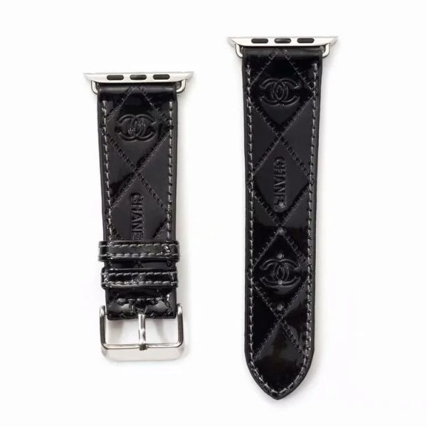 GLOSSY LEATHER APPLE WATCH BAND - 图片 18