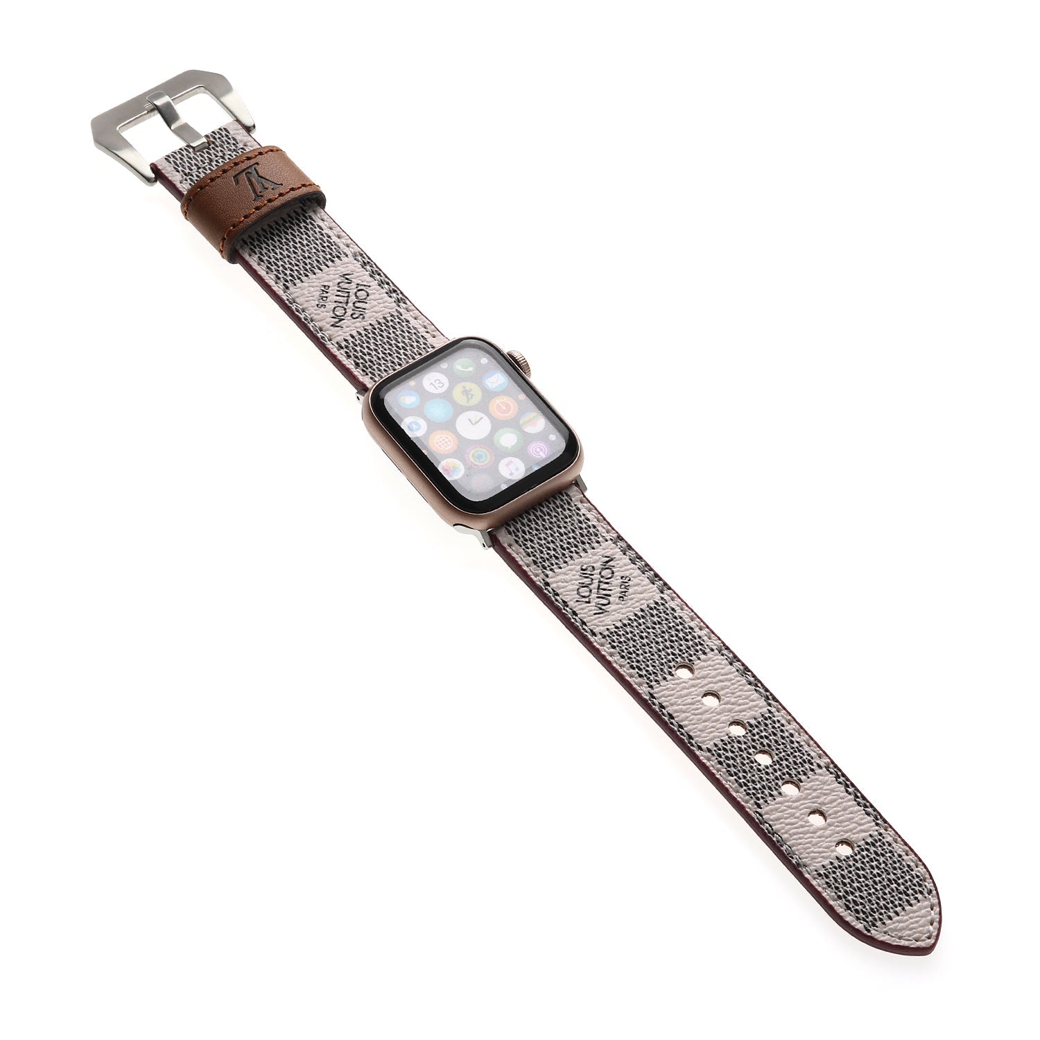LEATHER CANVAS LUXURY APPLE WATCH BANDS - 图片 17