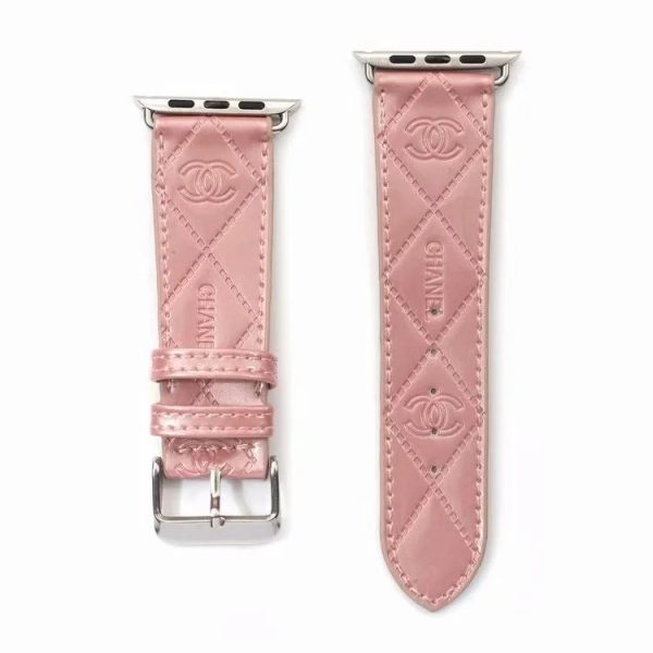 GLOSSY LEATHER APPLE WATCH BAND - 图片 16