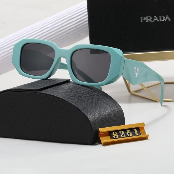 Polygonal Retro Unisex Sunglasses 8251 - 图片 13