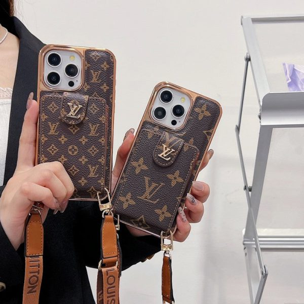Lou Gold Cover Crossbody iPhone Case - 图片 13