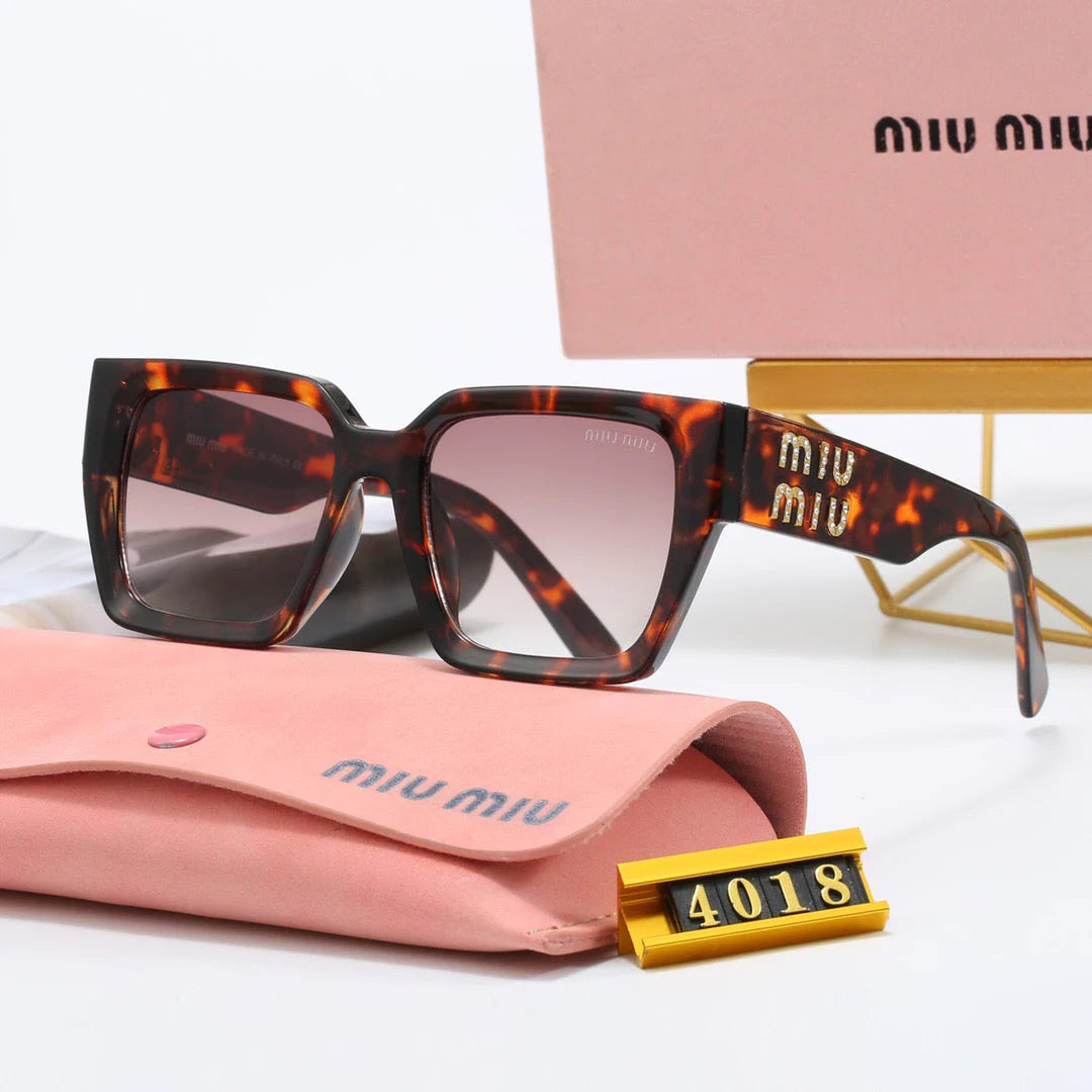 Luxury square frame universal sunglasses 4018 - 图片 11