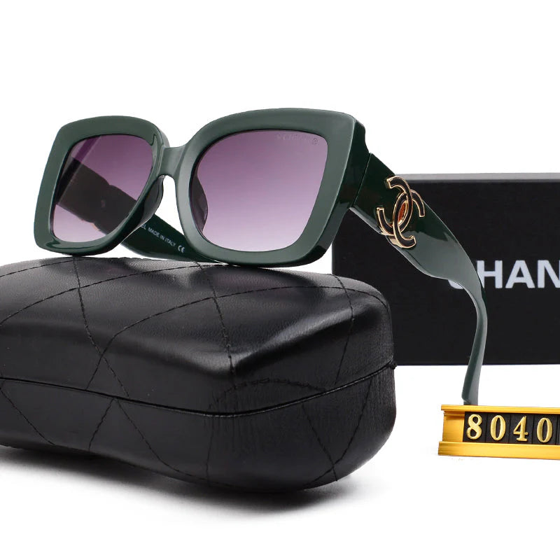 Luxury Large Frame Sunglasses 8010 - 图片 3